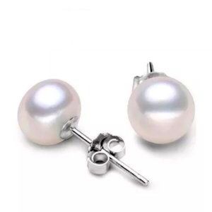 8mm Freshwater Peal S925 Earrings